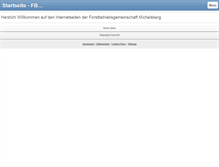 Tablet Screenshot of fbg-michelsberg.de